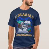 Bibliothekarische Inspirierte Bibliothek T-Shirt (Vorderseite)
