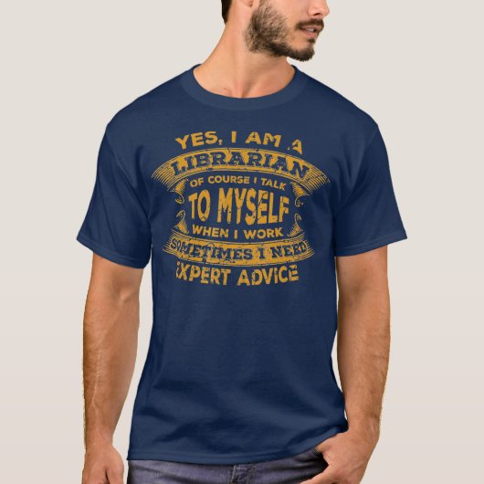 Bibliothekarische lustige Liebe Buchlesbibliothek  T-Shirt (Vorderseite)