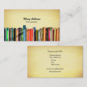 Bibliothekarische Visitenkarte (Vorne/Hinten)