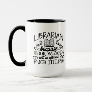 Bibliothekarischer Buchassistent Tasse