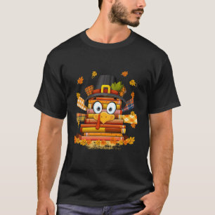 Bibliothekarischer Buchleser Türkei Erntedank Herb T-Shirt