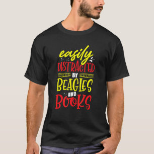 Bibliothekarischer Buchwürmer, leicht von Beagles  T-Shirt