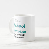 Bibliothekarschule Kaffeetasse (Vorderseite Links)