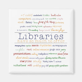 Bibliotheken - Farbe ändern Magnet