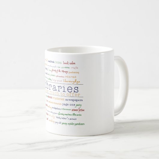 Bibliotheken Kaffeetasse (VorderseiteRechts)