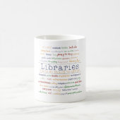 Bibliotheken Kaffeetasse (Mittel)