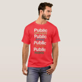 BIBLIOTHEKEN, RADIO, TRANSIT, PARKS T-Shirt (Vorne ganz)