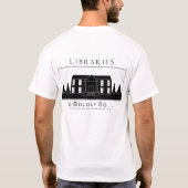 Bibliotheken - Shirt 2 (Rückseite)
