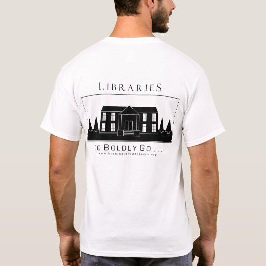 Bibliotheken - Shirt 2 (Rückseite)