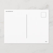 Bibliotheken sind Demokratie Feiertagspostkarte (Rückseite)