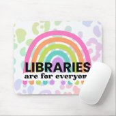 Bibliotheken sind für jede Regenbogenmäuse Mousepad (Mit Mouse)