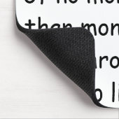 Bibliotheken und Geld Mousepad (Ecke)