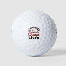 Bibliotheken verändern das Leben biblischer Golfball