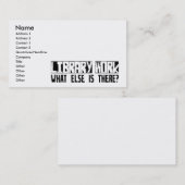 Bibliotheks-Arbeit, was sonst dort ist? Visitenkarte (Vorne/Hinten)