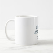 Bibliotheks-Assistent für Bücherliebhaber Custom Kaffeetasse (Links)