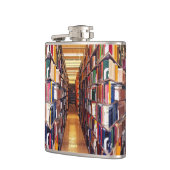 Bibliotheks-Bücher Flachmann (Links)