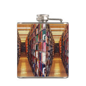 Bibliotheks-Bücher Flachmann (Rückseite)