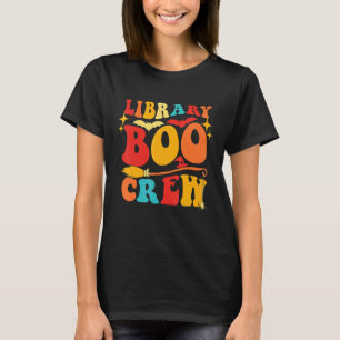 Bibliotheks-Bücherbande-Schulbibliothekar-Hallowee T-Shirt