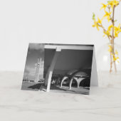 Bibliotheks-Eingangs-Bögen, Glockenturm im Karte (Gelbe Blume)