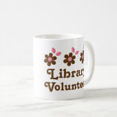 Bibliotheks-Freiwilliger Kaffeetasse (VorderseiteRechts)
