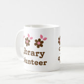 Bibliotheks-Freiwilliger Kaffeetasse (Vorderseite Links)