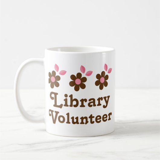 Bibliotheks-Freiwilliger Kaffeetasse (Links)