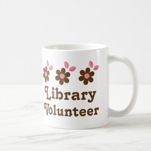 Bibliotheks-Freiwilliger Kaffeetasse (Rechts)