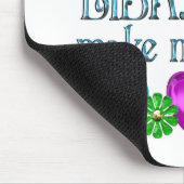 Bibliotheks-Glück Mousepad (Ecke)