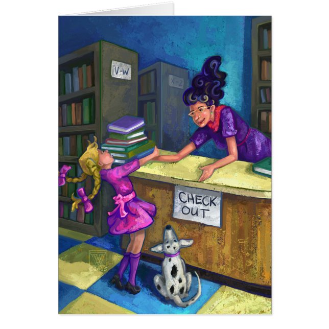 Bibliotheks-Karo heraus (Vorne)