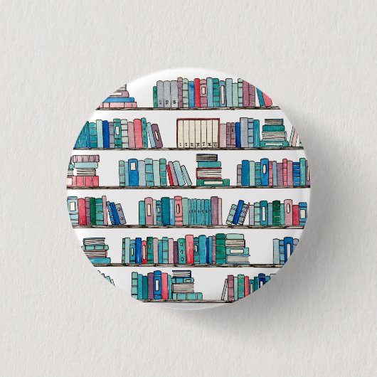 Bibliotheks-Knopf Button (Vorderseite)