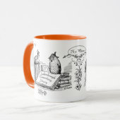 Bibliotheks-Lehrer-Geschenk! Librarain oder Tasse (Vorderseite Links)