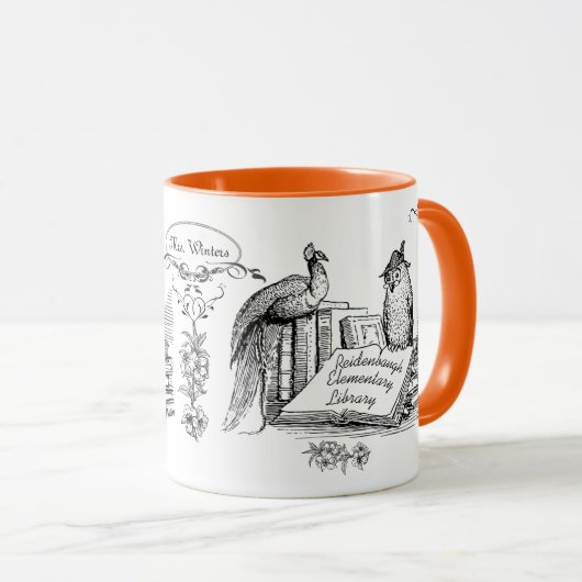 Bibliotheks-Lehrer-Geschenk! Librarain oder Tasse (VorderseiteRechts)