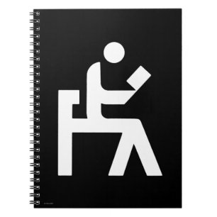 Bibliotheks-Leseraum Notizblock