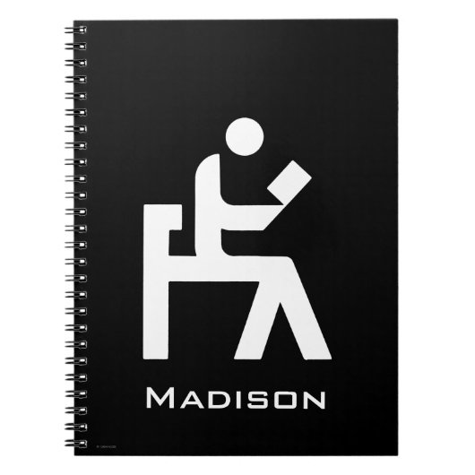 Bibliotheks-Leseraum Notizblock (Vorderseite)