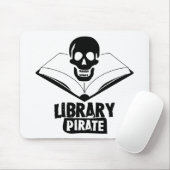 Bibliotheks-Pirat Mousepad (Mit Mouse)