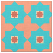 Bibliotheks-Raum-Marokkaner-Fliesen Stoff (Nahaufnahme)