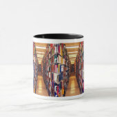 Bibliotheks-Stapel Tasse (Zentrum)