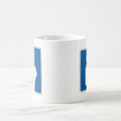 Bibliotheks-Straßenschild Kaffeetasse (Mittel)