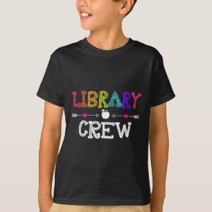 Bibliotheks-Team-Lehrer Spaß Geschenk zum ersten S T-Shirt