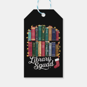 Bibliotheks-Team Weihnachten Buchliebhaber Team Le Geschenkanhänger
