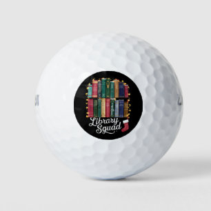 Bibliotheks-Team Weihnachten Buchliebhaber Team Le Golfball