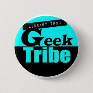 Bibliotheks-Technologie-Aussenseiter-Stamm Button