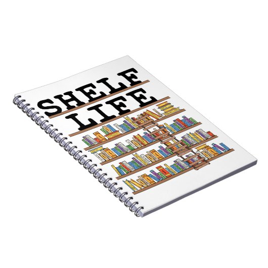 Bibliotheksassistent für Shelf Life Notizblock (Rechte Seite)