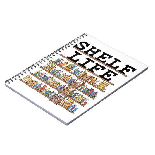 Bibliotheksassistent für Shelf Life Notizblock (Linke Seite)