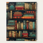 Bibliotheksbibliothek - Individueller jährlicher P Planer (Rückseite)