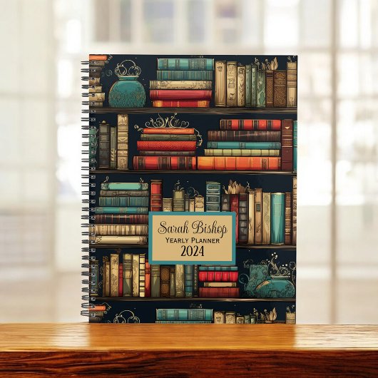 Bibliotheksbibliothek - Individueller jährlicher P Planer