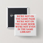 Bibliotheksbuch Button (Vorne & Hinten)