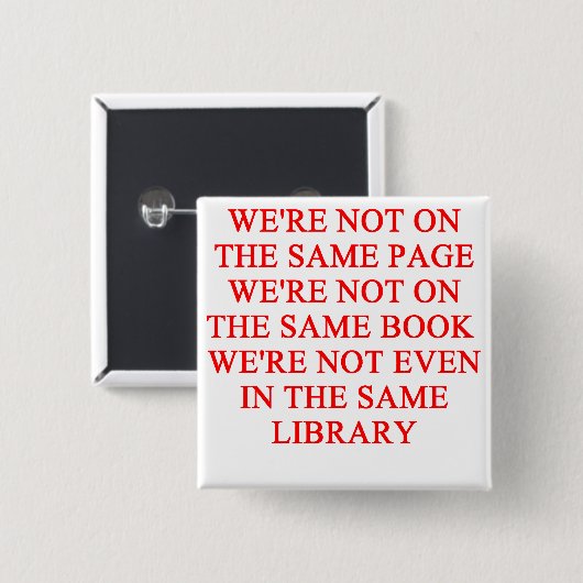 Bibliotheksbuch Button (Vorne & Hinten)