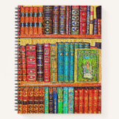 Bibliotheksbuch Notizblock (Vorderseite)