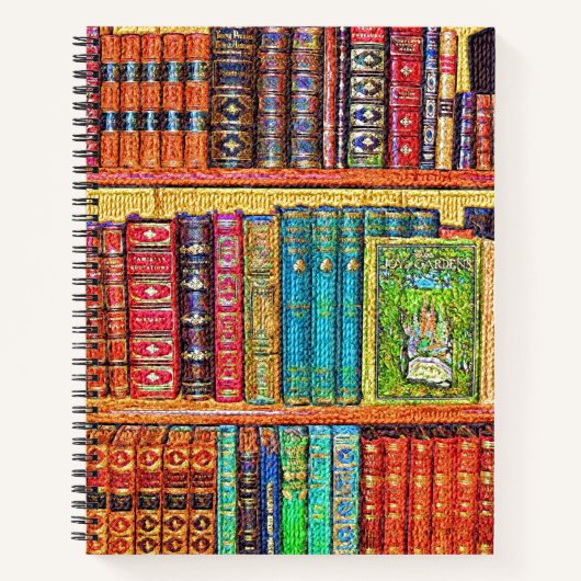 Bibliotheksbuch Notizblock (Vorderseite)